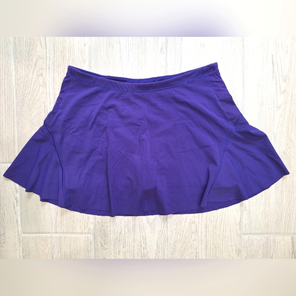 Athleta purple Match Point athletic performance skort with pockets - size medium